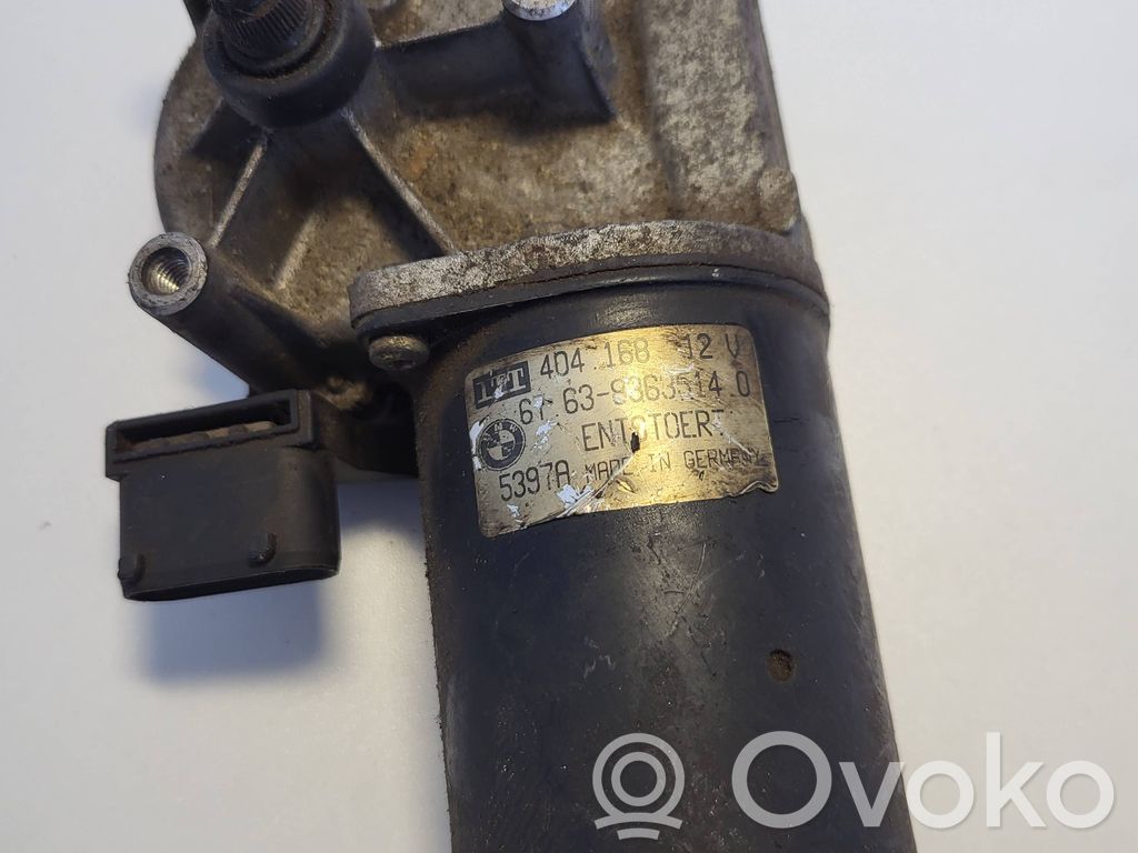 BMW 3 E36 Valytuvų mechanizmo komplektas 