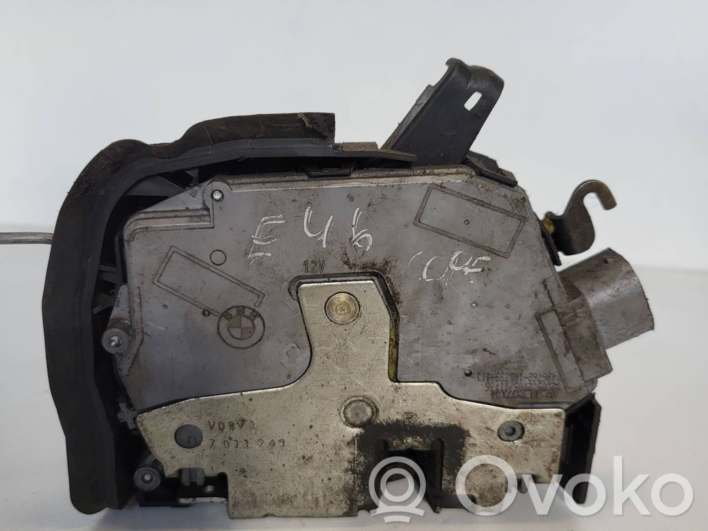 BMW 3 E46 Etuoven lukko 