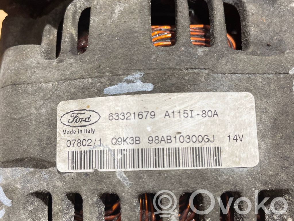 Ford Fiesta Generator/alternator 