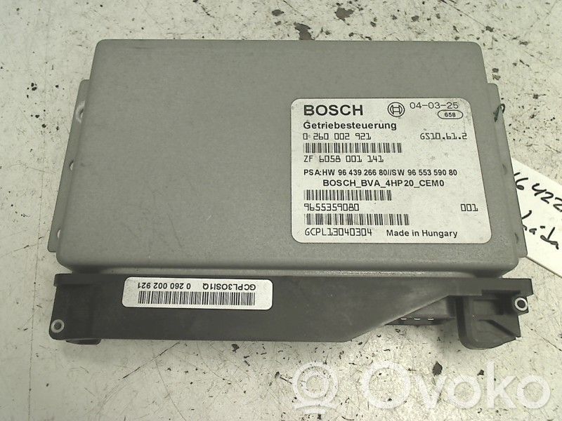 Peugeot 407 Gearbox control unit/module 