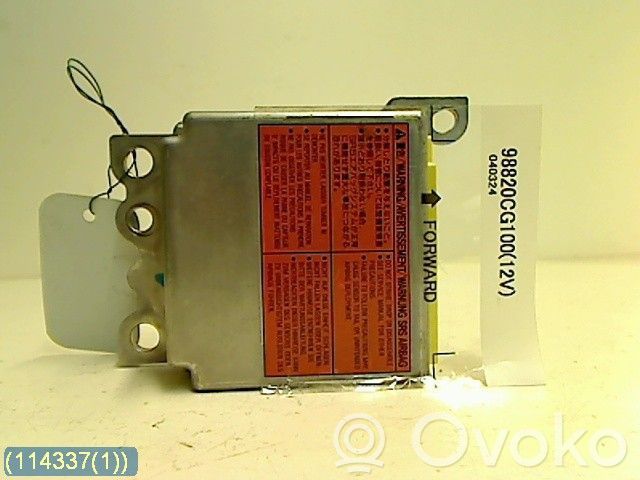 Infiniti FX Airbag control unit/module 