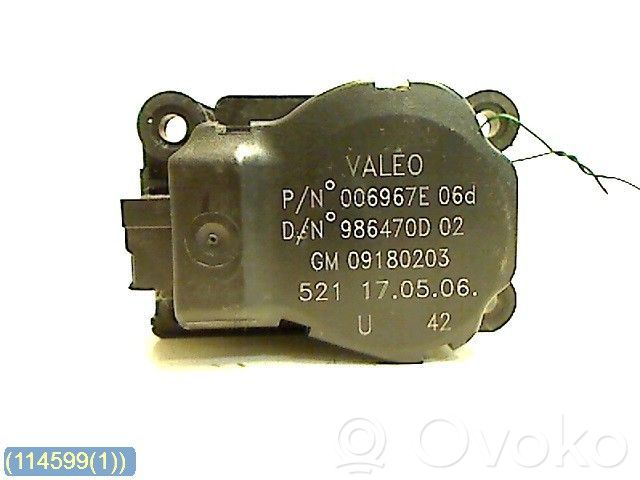 Saab 9-3 Ver2 Actuator/motor clapetă debit aer A/C 