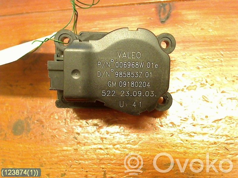 Saab 9-3 Ver2 Motorino attuatore ricircolo aria dell’A/C 