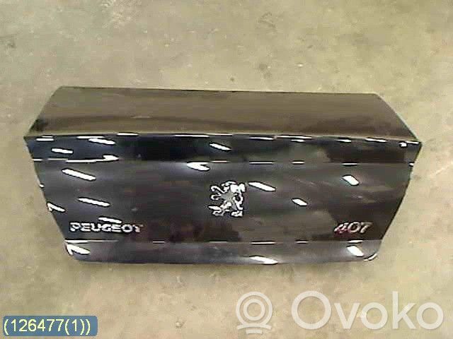Peugeot 407 Hayon/capotă portbagaj