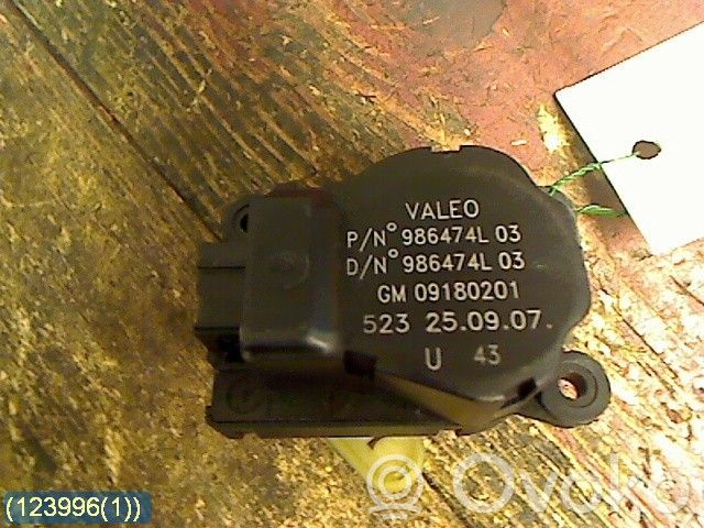Opel Vectra C Actuator/motor clapetă debit aer A/C