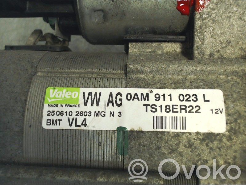 Motor de arranque   0AM911023L,TS18ER22VALEO,0AM911023L