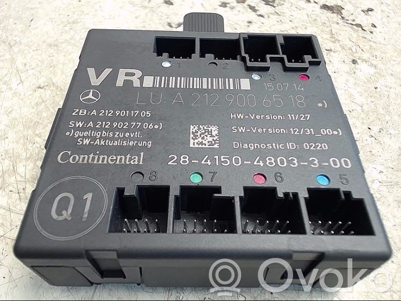 Unité de commande module de porte   A2129006518,A2129006518