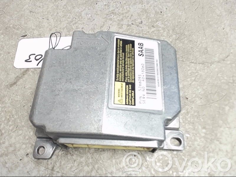 Saab 9-5 Unitate/modul de comandă airbaguri 