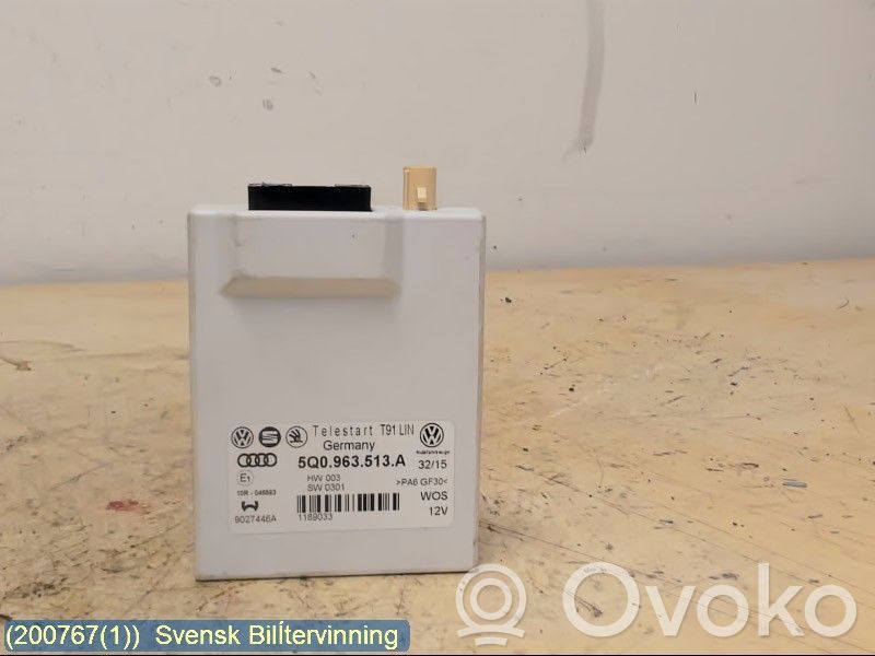 Volkswagen Golf VII Unitate/modul control încălzire auxiliară 