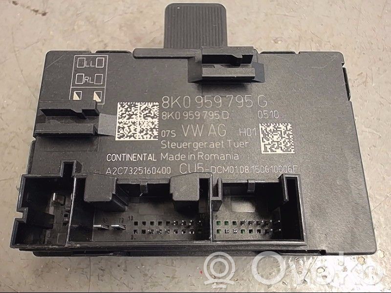 Unidad de control/módulo de la puerta   8K0959795G,A2C7325160400,8K0959795G