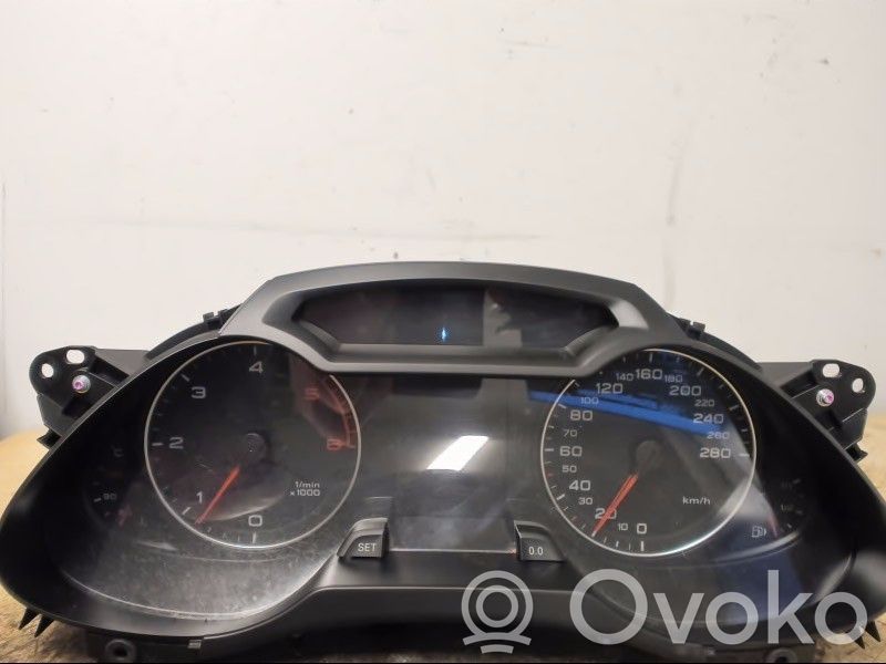 Audi A4 S4 B8 8K Tachimetro (quadro strumenti) 