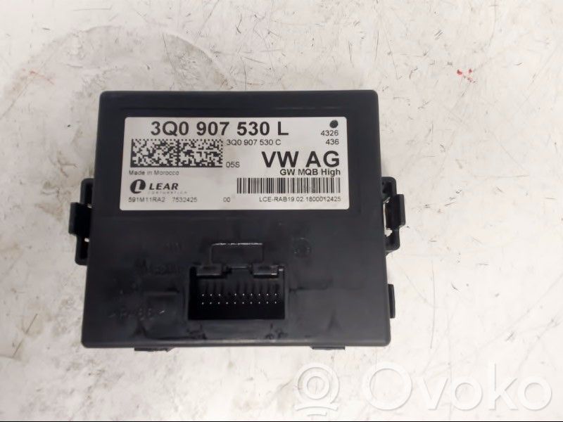 Other control units/modules   591M11RA2,3Q0907530L