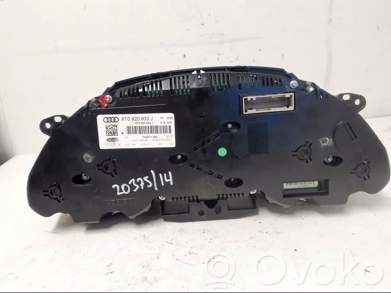 Audi A5 8T 8F Tachimetro (quadro strumenti)