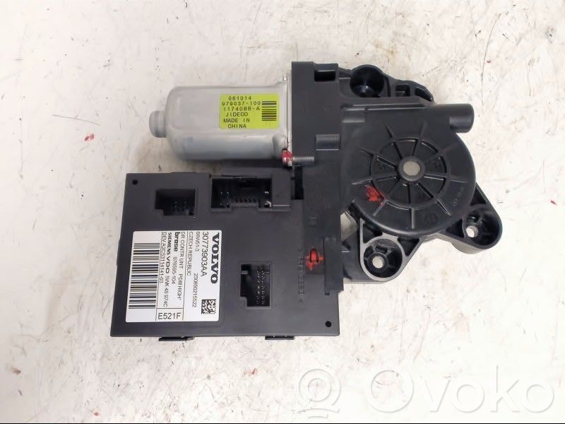 Volvo C30 Silnik regulatora szyby drzwi przednich 