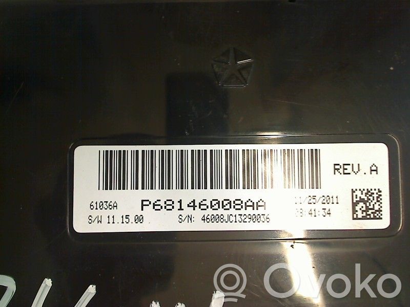 Fiat Freemont Climate control unit 