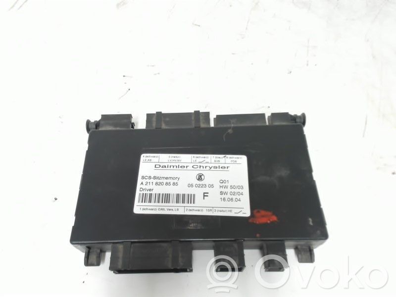 Module de commande de siège   5022305,A2118208585