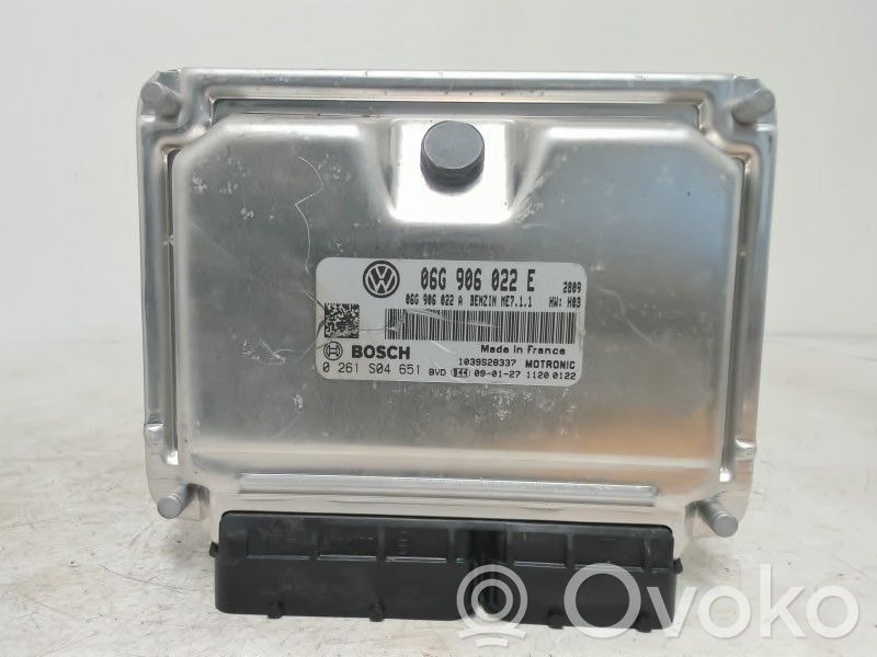 Injection control unit/module   06G906022E,0261S04651,06G906022E