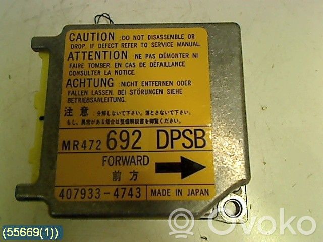Mitsubishi Space Wagon Airbag control unit/module 