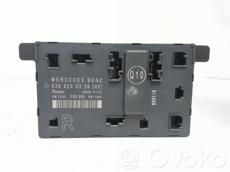 Mercedes-Benz Vito Viano W639 Durų elektronikos valdymo blokas 