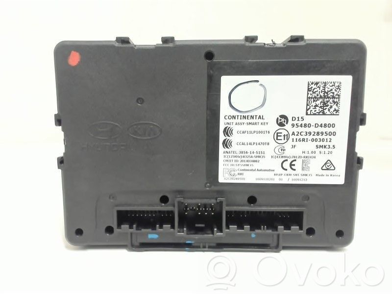 KIA Optima Moduł / Sterownik systemu uruchamiania bezkluczykowego 