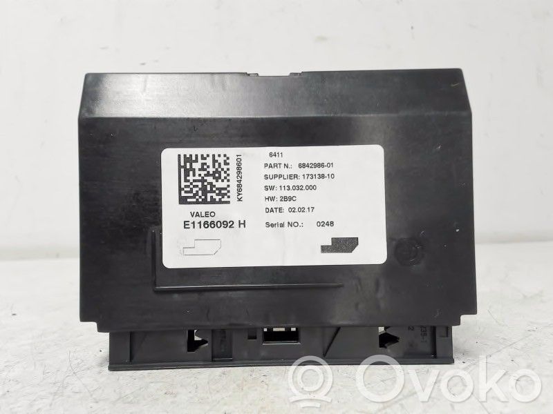 BMW 3 F30 F35 F31 Unitate control aer condiționat/încălzire 