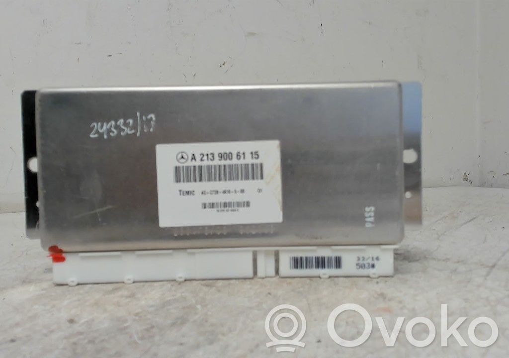Module de commande suspension   A2139006115,A2C7394610500,A2139006115