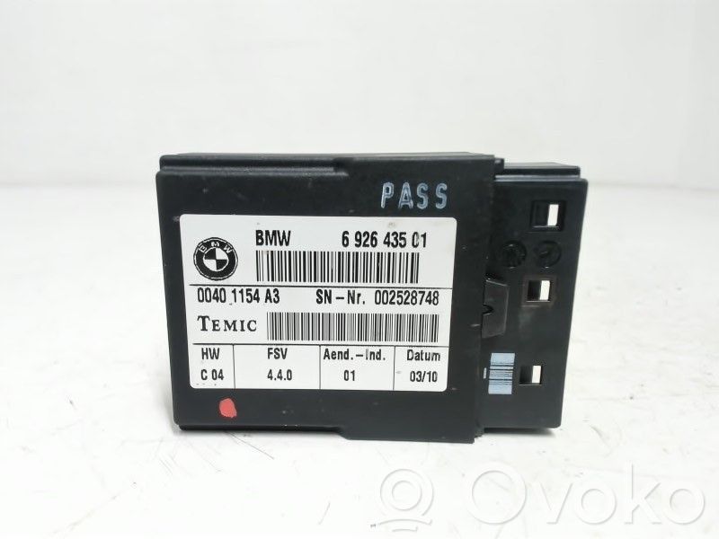 Steuergerät Sitz   61356926435,00401154A3