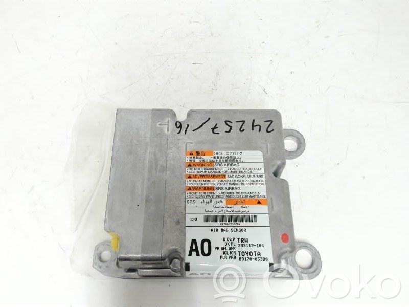 Centralina/modulo airbag   8917005380,233112104,8917005380