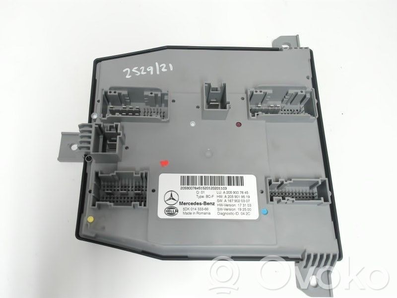 Mercedes-Benz C W205 Autres unités de commande / modules 