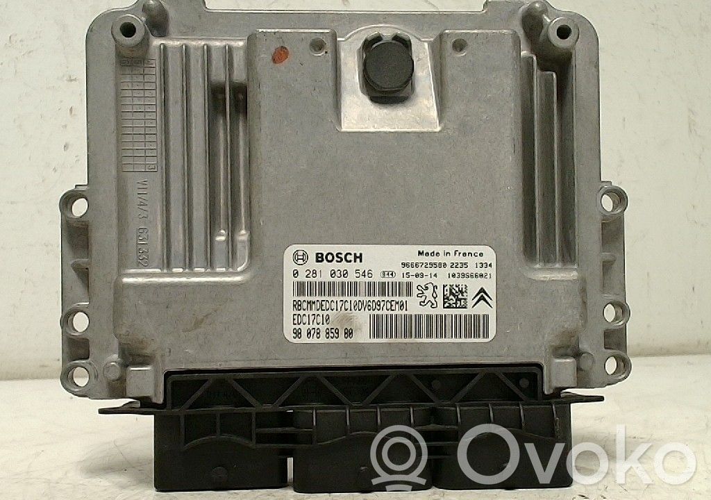Peugeot Partner Injection control unit/module 