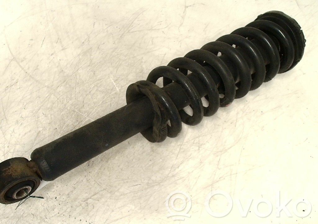 Front shock absorber with coil spring