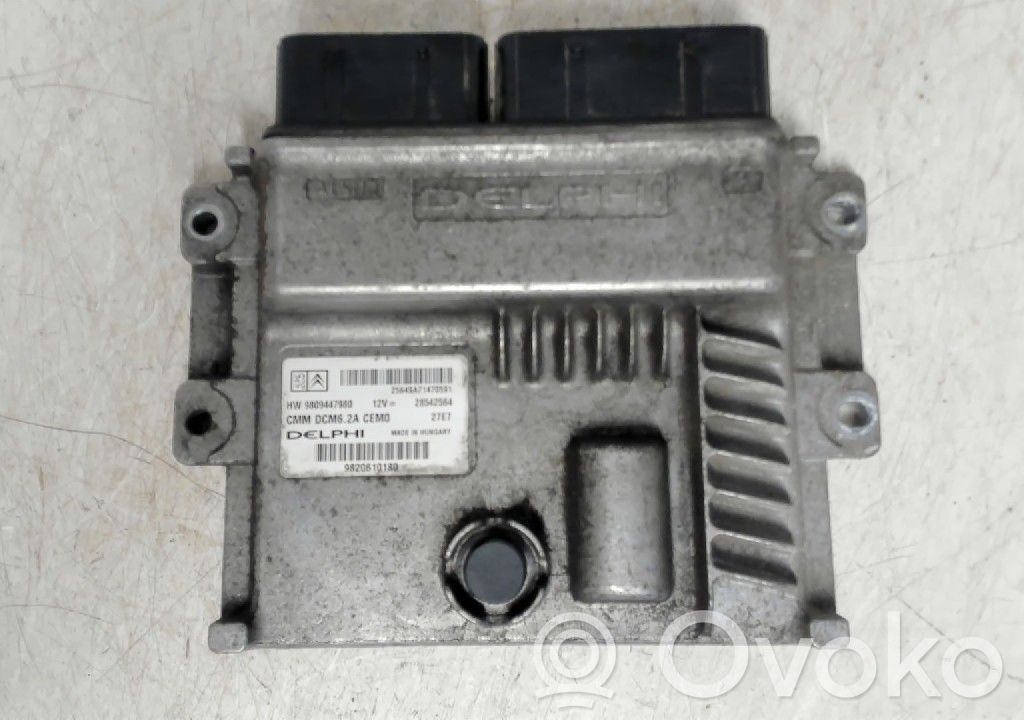 Peugeot Expert Injection control unit/module 