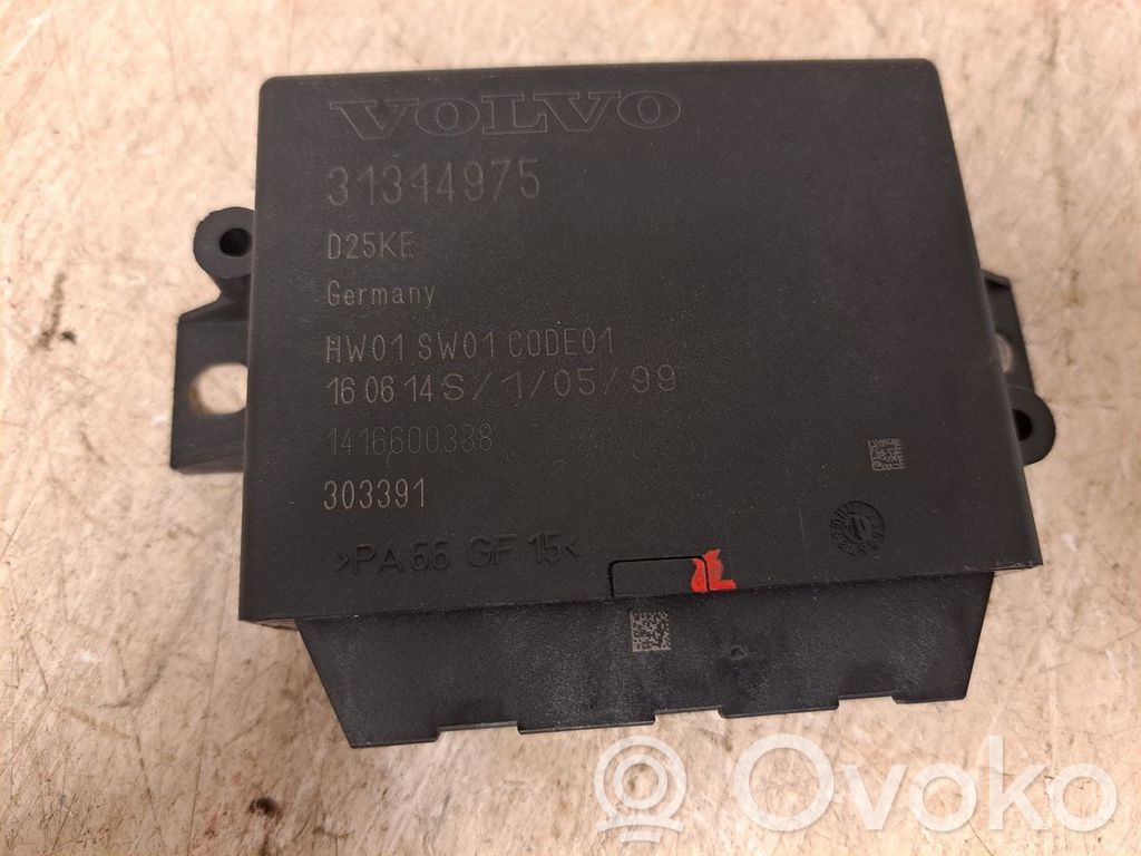Pysäköintitutkan (PCD) ohjainlaite/moduuli   31314975,303391,31314975