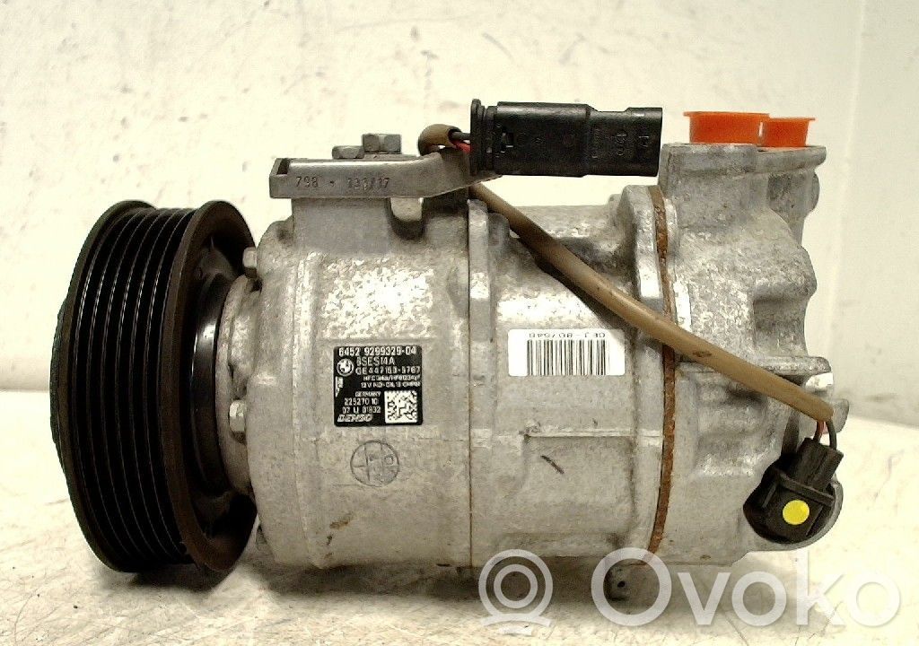 BMW 3 F30 F35 F31 Compresor (pompă) aer condiționat (A/C) 
