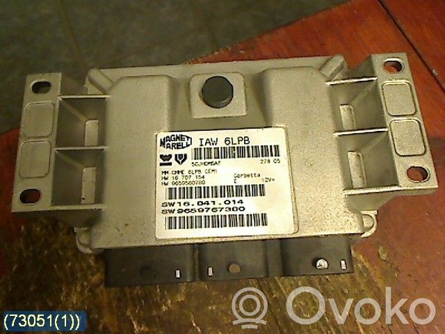 Peugeot 407 Injection control unit/module 