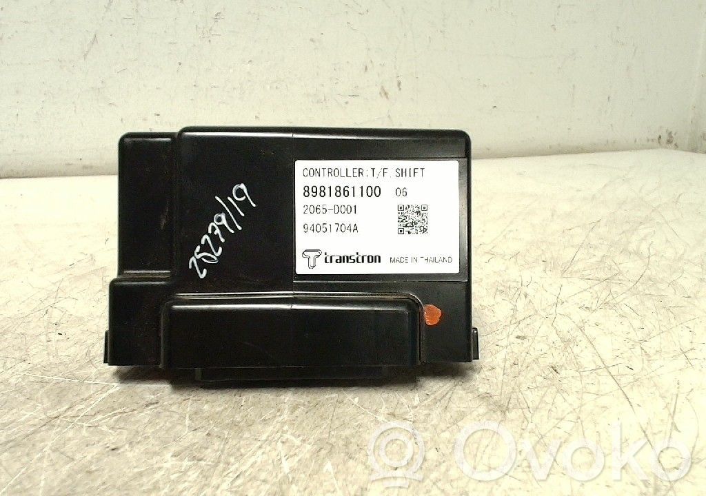 Isuzu D-Max Transfer box differential control unit 