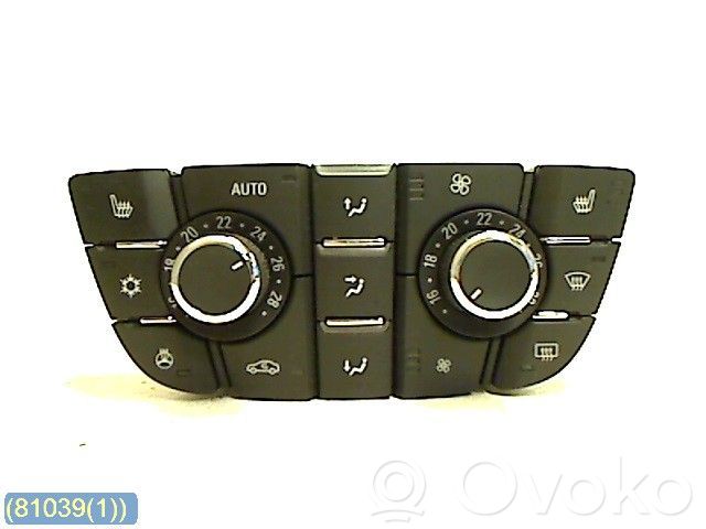 Opel Astra J Climate control unit 