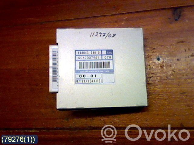 Isuzu D-Max Gearbox control unit/module 