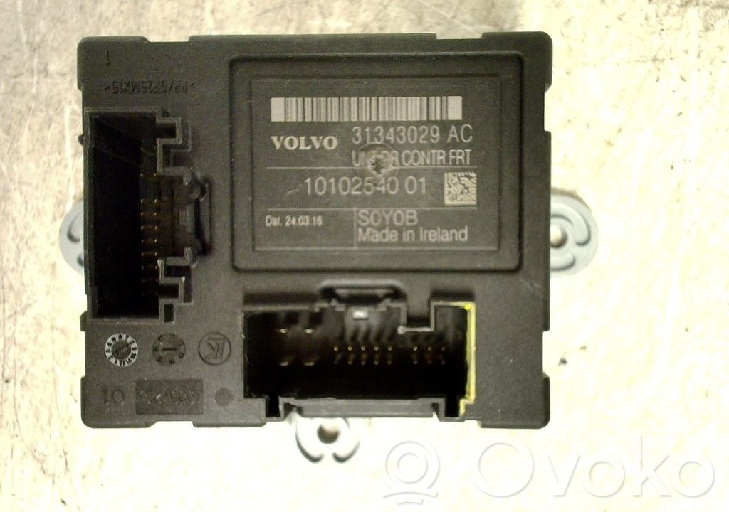 Volvo XC60 Unitate/modul comandă uși 