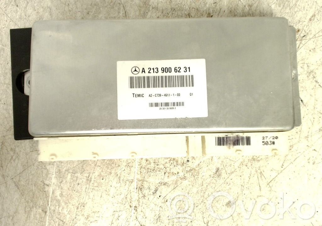 Mercedes-Benz E W213 Module de commande suspension 