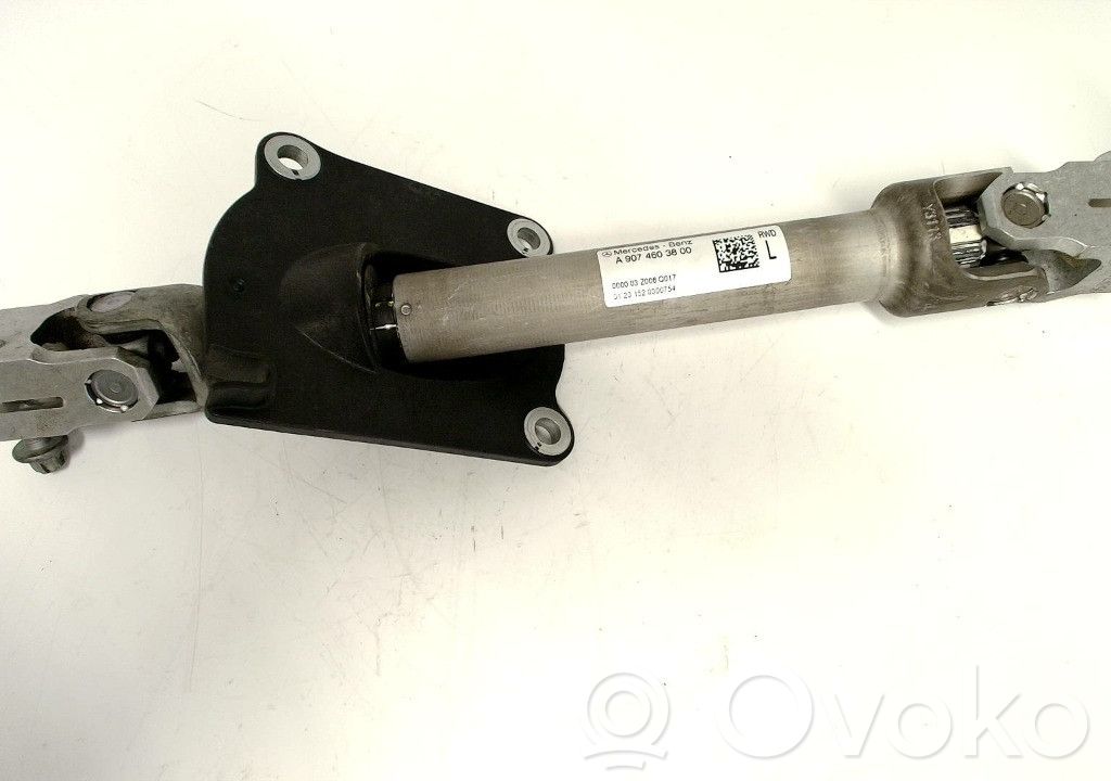 Mercedes-Benz Sprinter W907 W910 Steering wheel axle set 