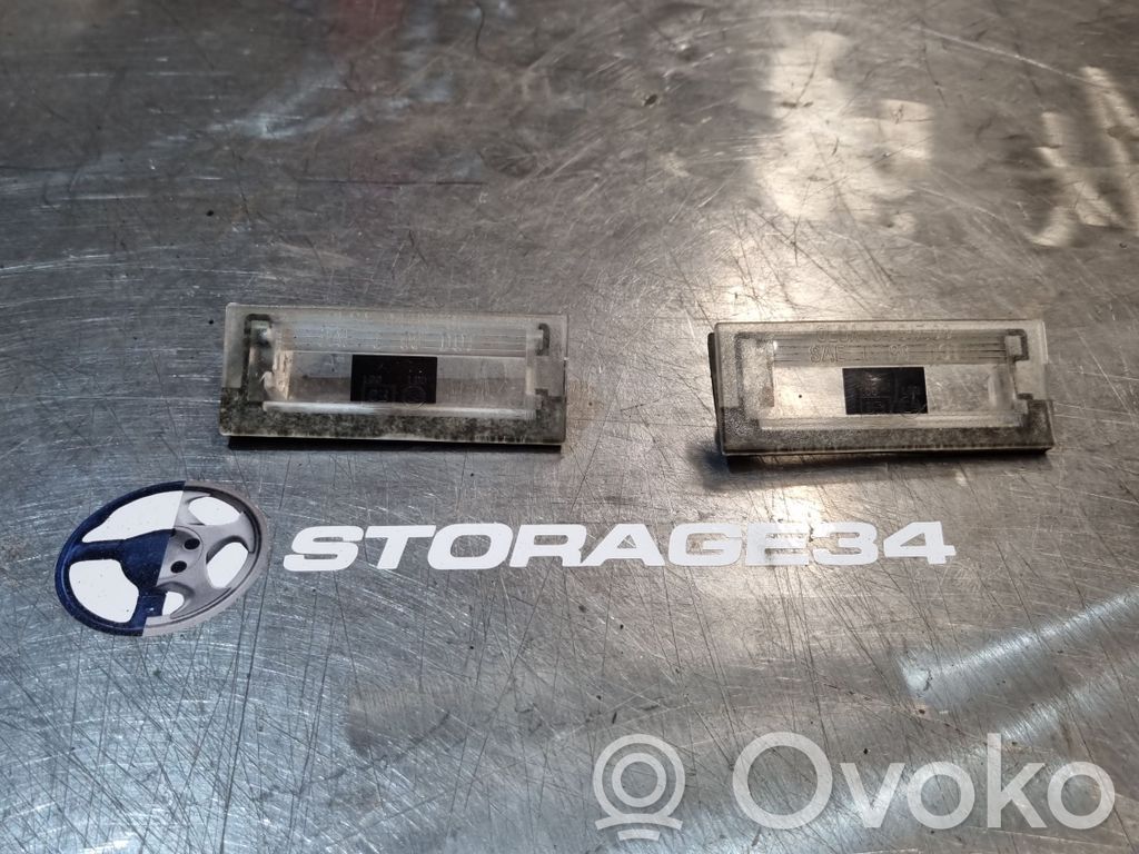 BMW 5 E39 Éclairage de plaque d'immatriculation 