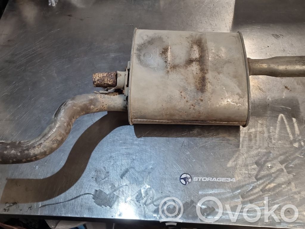 BMW 5 E39 Aizmugurējais izpūtēja bundulis 