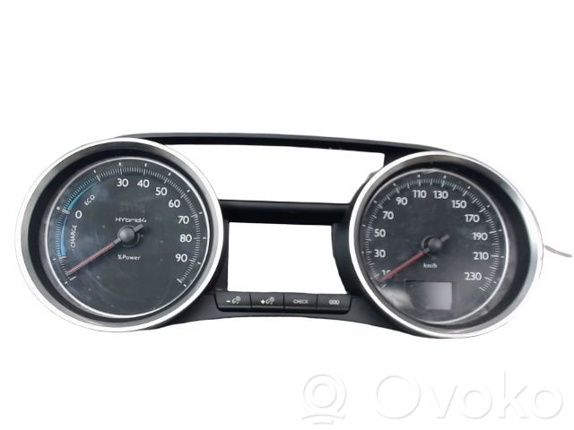Peugeot 508 Vitezometru (grup de instrumente) 