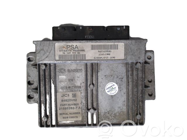 Peugeot 206 CC Engine control unit/module ECU 
