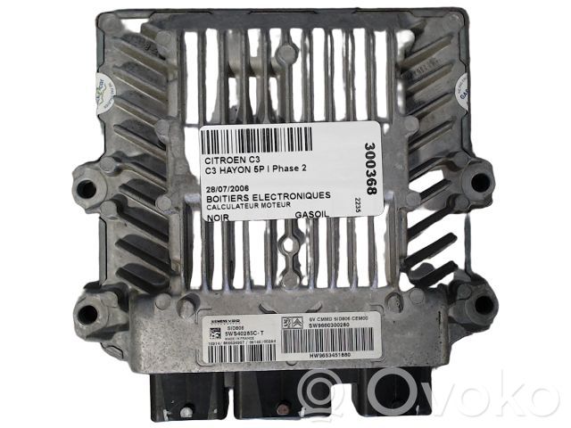 Citroen C3 Engine control unit/module ECU 