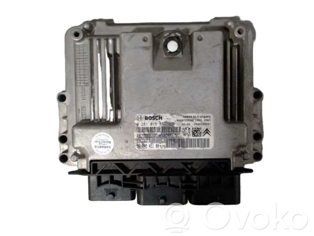 Citroen C3 Unitate control motor/modul ECU