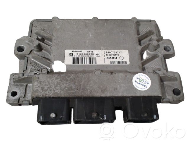 Renault Twingo II Unidad de control/módulo ECU del motor 