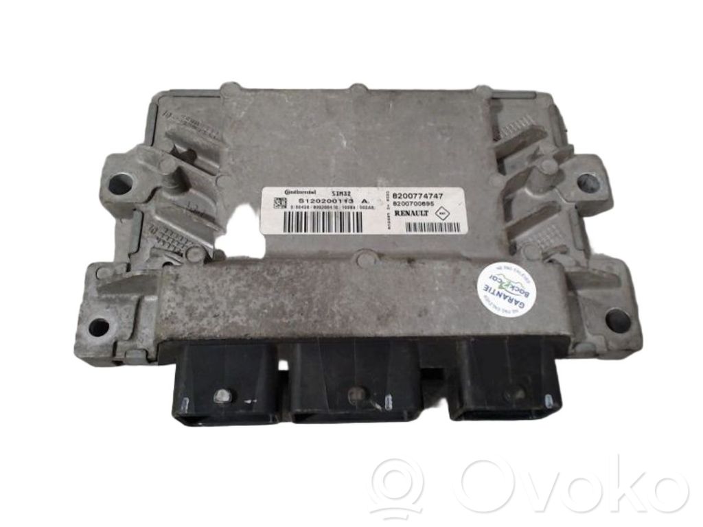 Renault Twingo II Motorsteuergerät ECU 