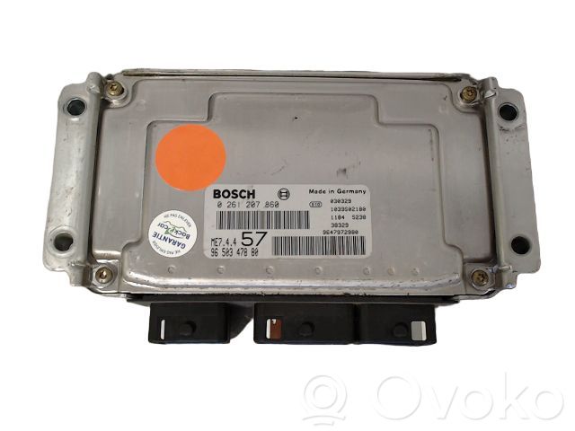 Citroen C3 Pluriel Centralina/modulo motore ECU 